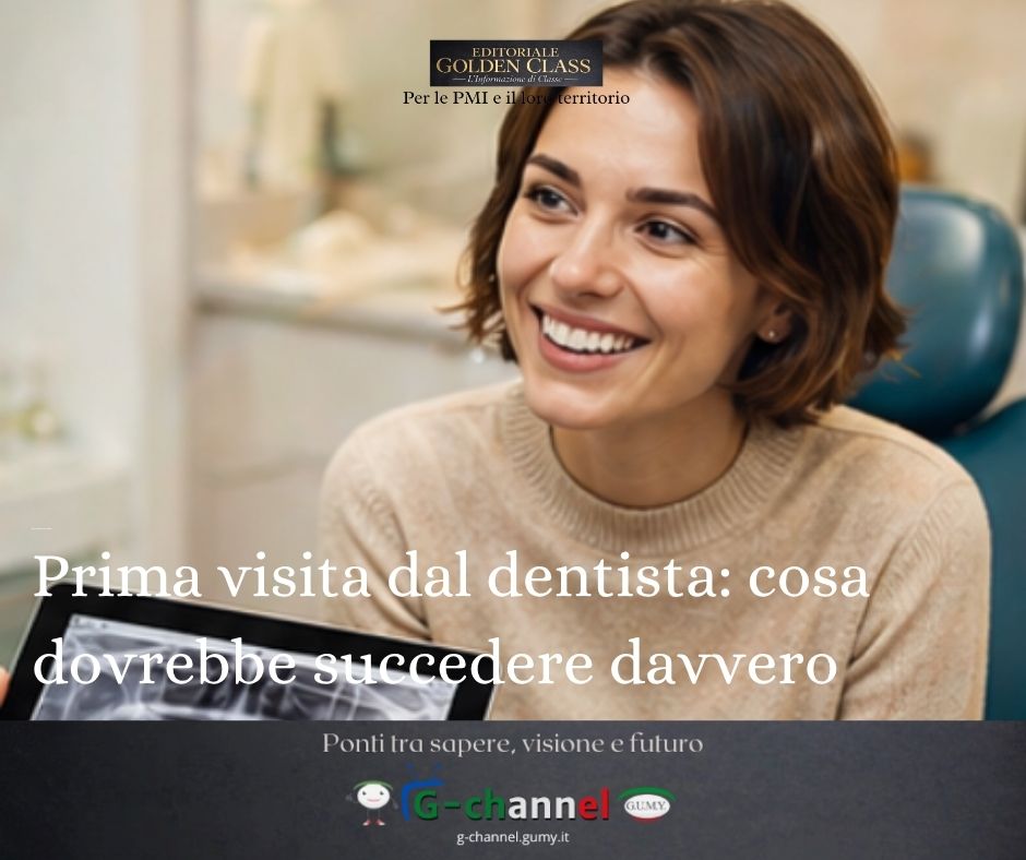 Prima visita dal dentista: cosa dovrebbe succedere davvero
